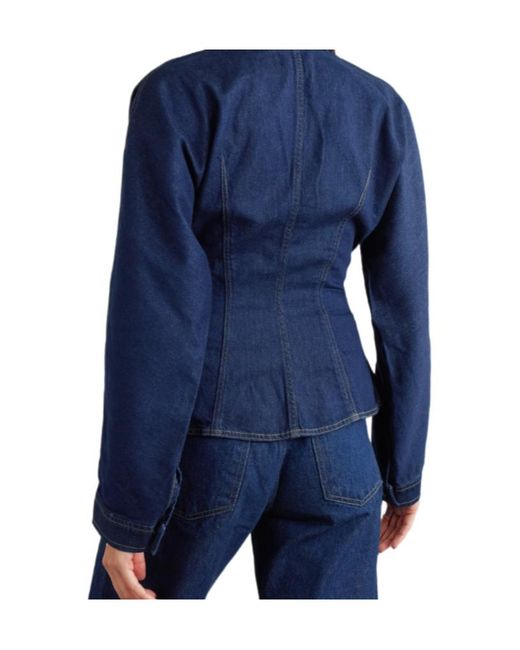 Agolde Blue Devon Buttoned Shirt