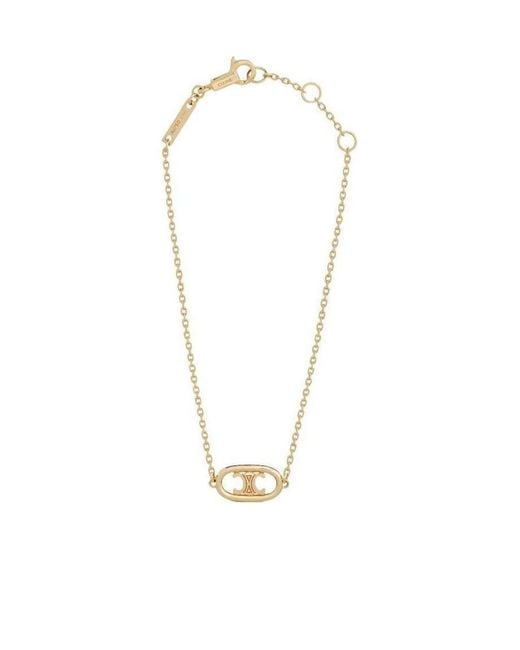 Céline White Maillon Triomphe Bracelet
