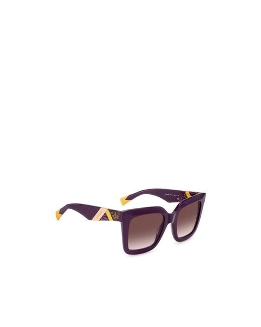 Missoni Purple Mis0192S Square Sunglasses