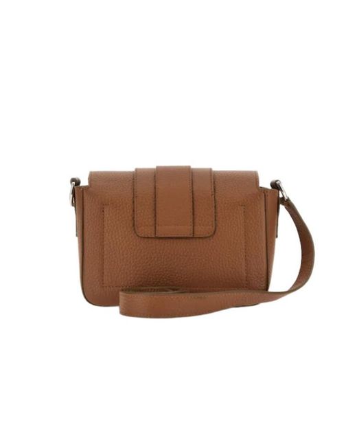 Hogan Brown Trend Flap Bag
