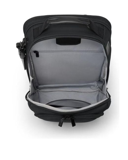 Tumi Black Medium 15' Expandable Backpack for men
