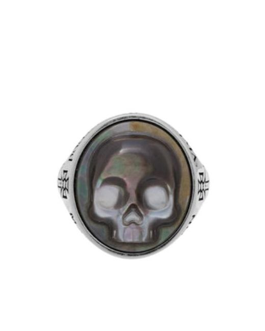 Vivienne Westwood Gray Jed Ring for men