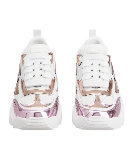 Roger Vivier White Viv' On The Run Sneakers