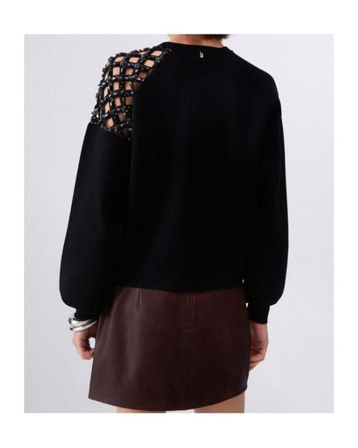 Liu Jo Blue Crew-Neck Sweater