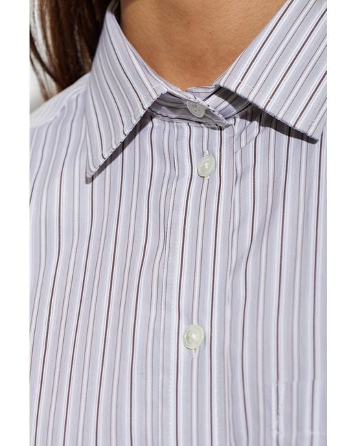 Rohe Purple Long-Sleeved Shirt