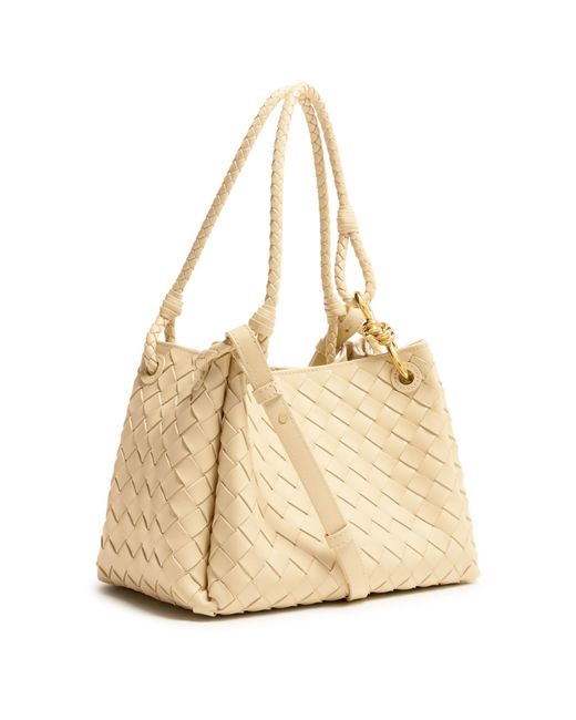 Bottega Veneta Natural Parachute Shoulder Bag