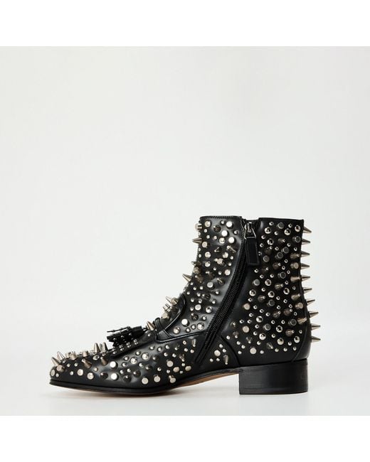 Gucci Black Knee High Boots for men