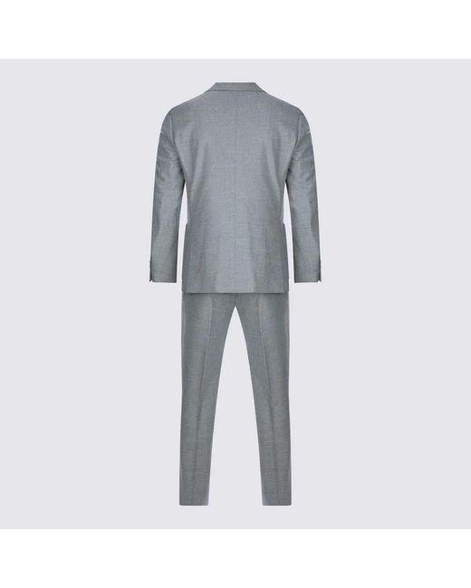 Lardini Gray Logo Suit Set for men