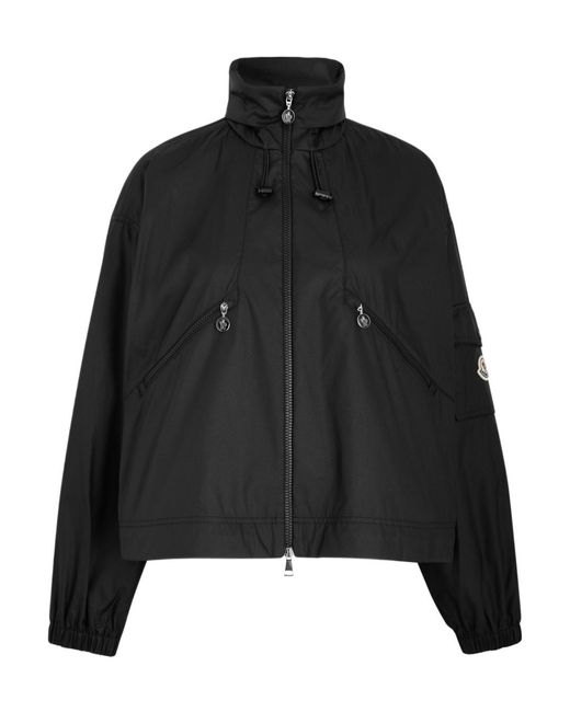 Moncler Black Hemar Nylon Parka