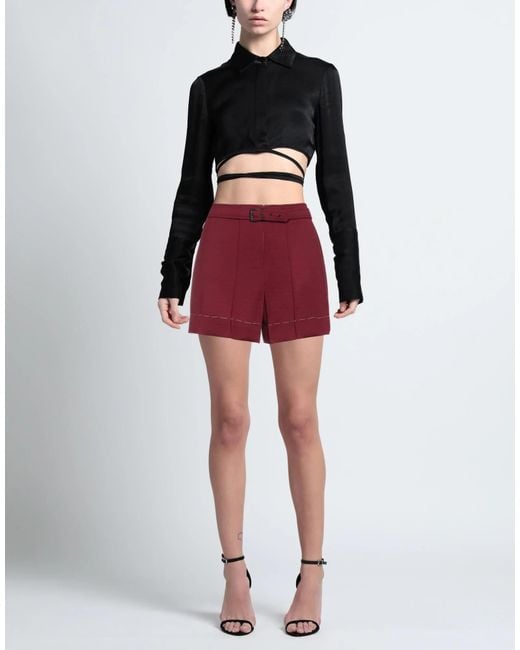 Maison Margiela Red Solidcolor Knit Sweater