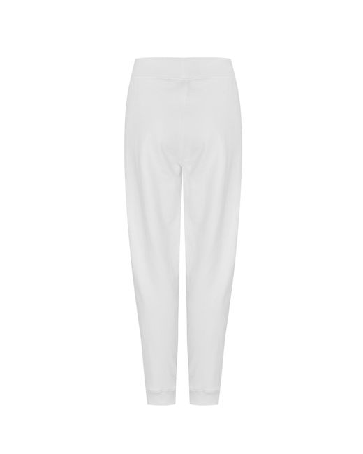 Boss White Soft Cuffed Pants