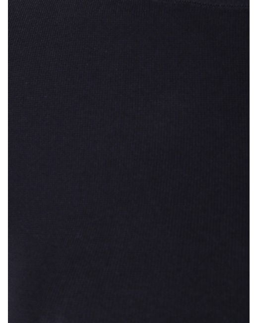 Entire studios Blue Turtleneck Long-Sleeve Bodysuit