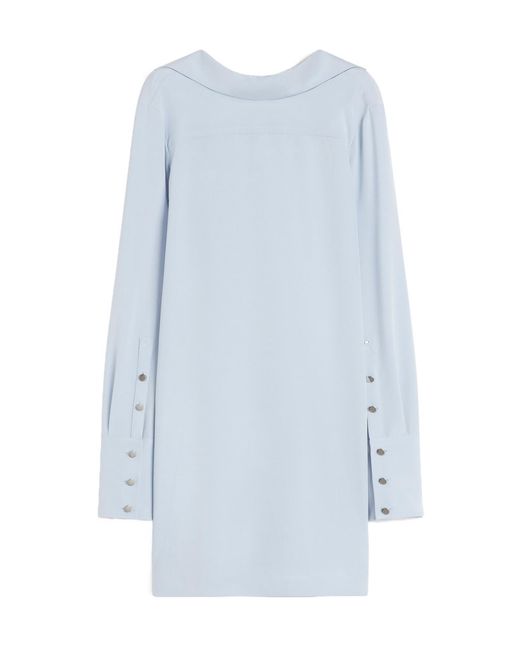 Sportmax Blue Silk Tunic