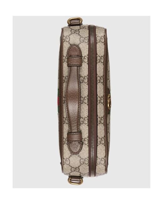 Gucci Brown Ophidia Small Shoulder Bag for men