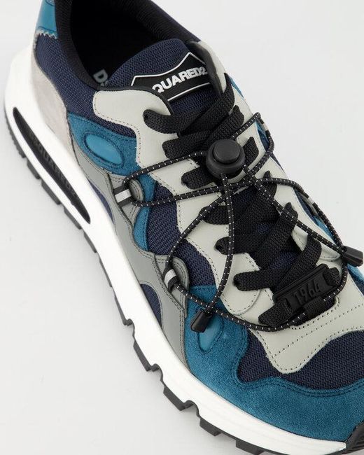 DSquared² Blue Round Head Professional Sports Shoes for men