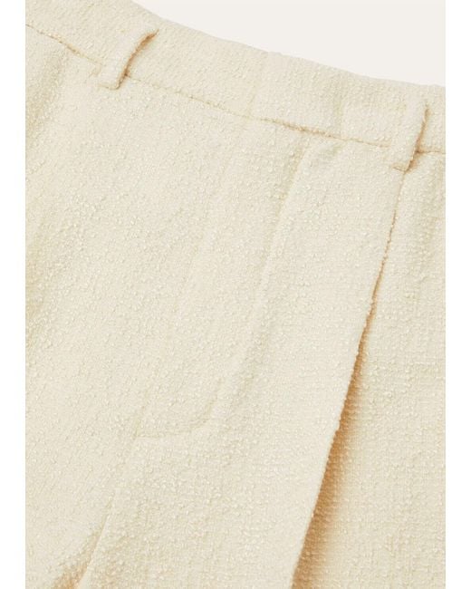 Loro Piana White Hector Trousers