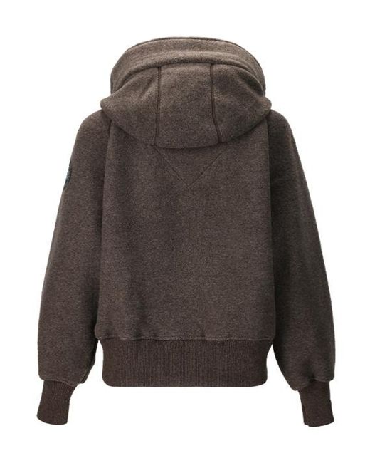 Canada Goose Gray Chilliwack Hooded Bomber Jacket