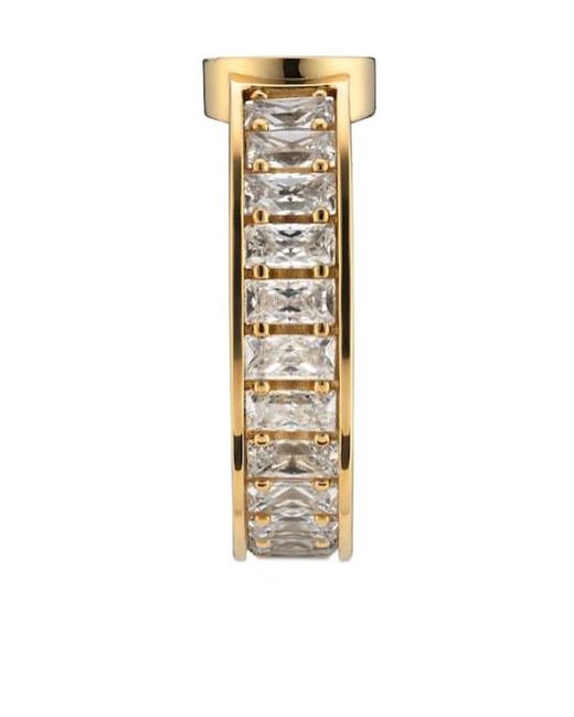 Gucci Metallic Blondie Wide Crystal Ring