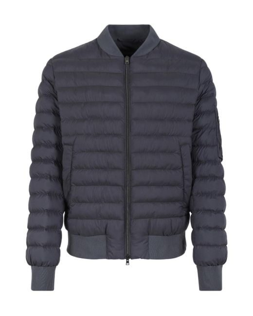 Herno Blue Winter Jackets for men