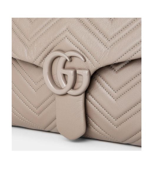 Gucci Gray Solid Color Shoulder Bag