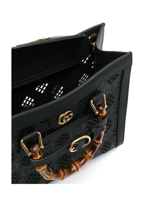 Gucci Black Tote Bags