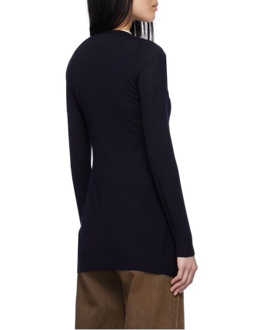 DIESEL Blue M-Pierry Knit Long Cardigan for men