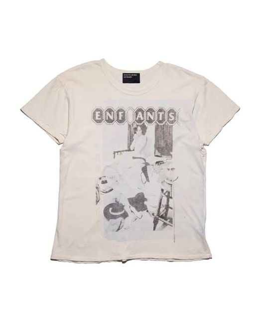 Enfants Riches Deprimes White Enfants Riches Déprimés Show Me Kansas Distressed T-Shirt for men