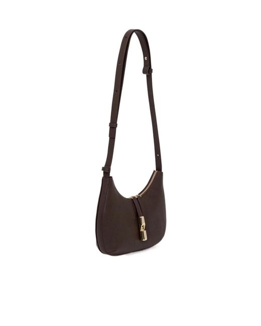 Furla White Goccia S Shoulder Bag