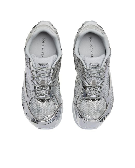 Bottega Veneta Gray Orbit Lace-Up Sneakers for men