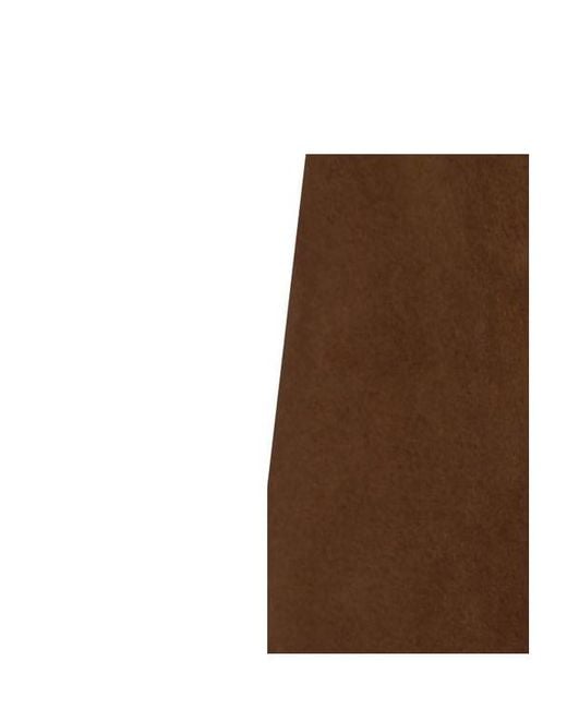 Ermanno Scervino Brown Ermanno Firenze Fringed Midi Skirt
