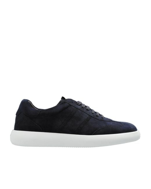 Brioni Black Olympia Suede Sneakers for men