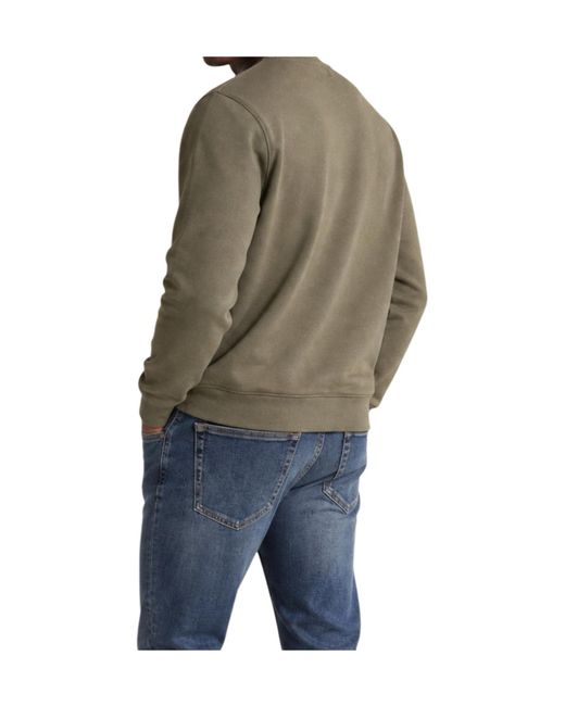 Calvin Klein Green Crew Neck Sweatshirt for men