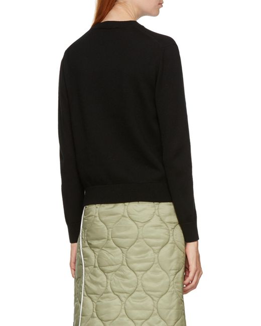 KENZO Black Tiger Crest Knit Jumper