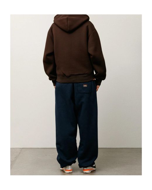 Stussy Brown Stüssy Sherpa Lined Hooded Sweater for men