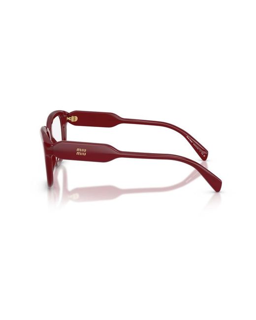 Miu Miu Multicolor Eyewear Rectangle Frame Glasses