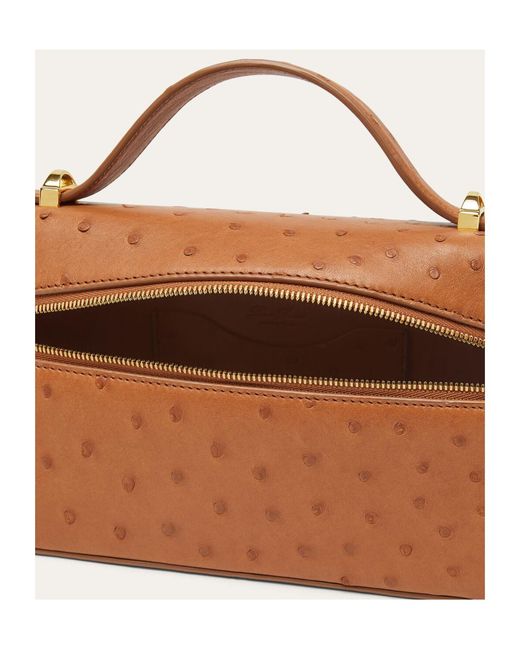 Loro Piana Brown Extra Bag L23 Shoulder Bag
