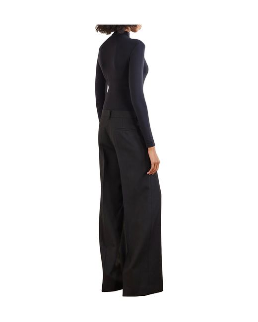 Wolford Blue Stretch-Jersey Bodysuit