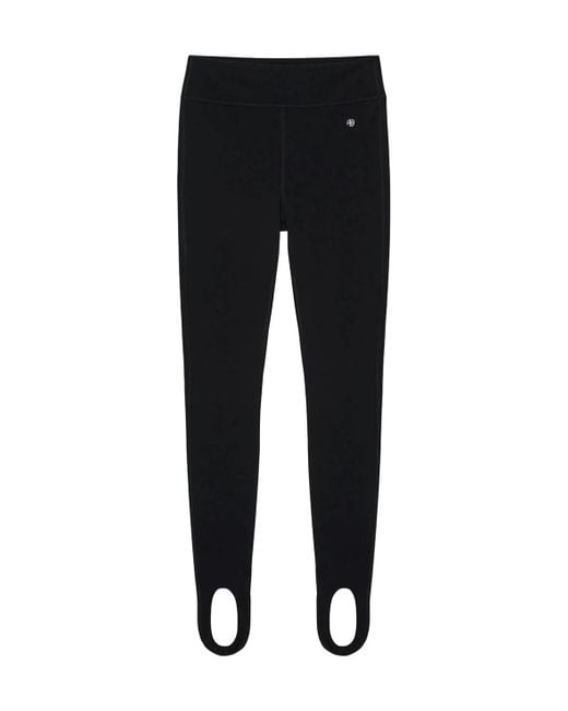 Anine Bing Black Rhea High-Waisted Leggings