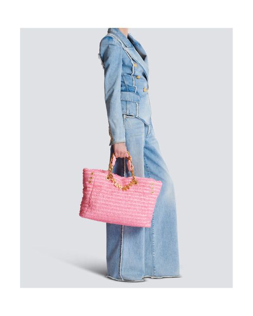 Balmain Pink 1945 Soft Tote