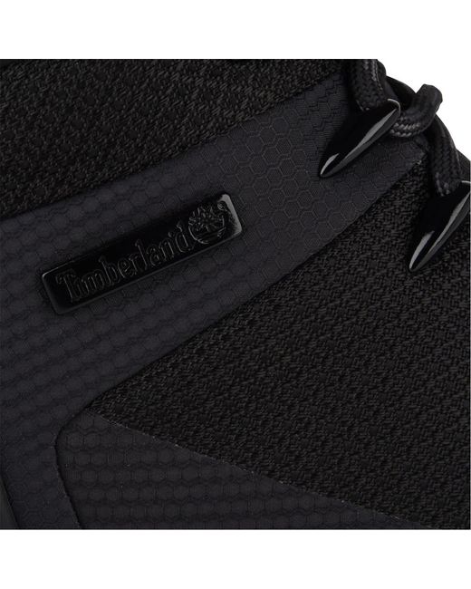 Timberland Black Front Lace-Up Boots for men
