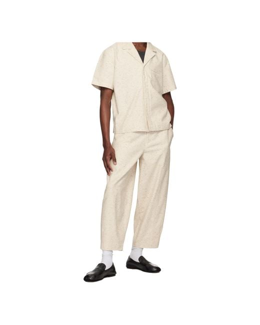 Entire studios Natural Off- Strand Shirt for men