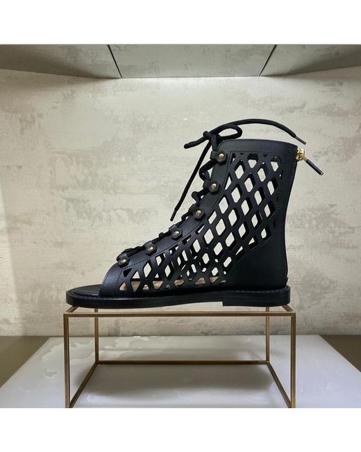 Dior Black D-Trap Sandal