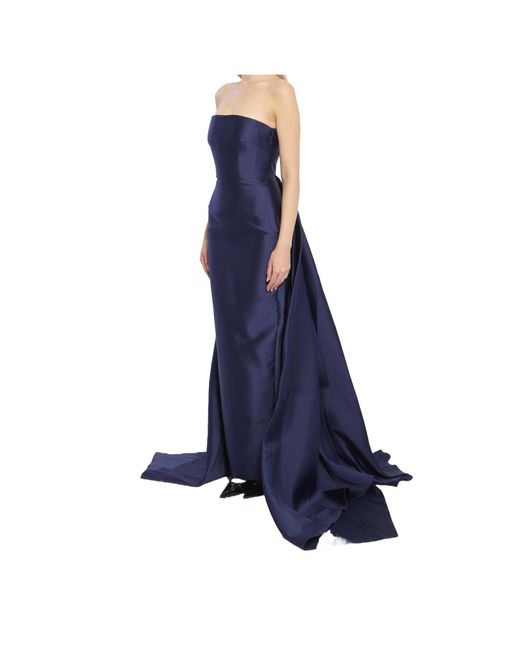 Solace London Blue London Imani Maxi Dress