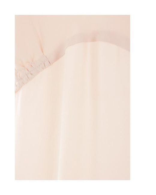 Simone Rocha White Deep Lace Trim Slip Dress