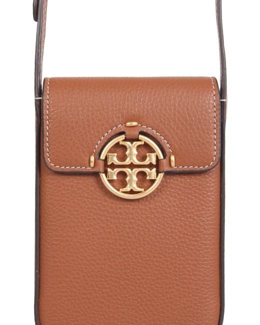 Tory Burch White Miller Phone Crossbody