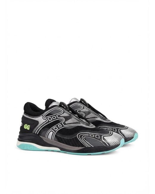 Gucci Black Ultrapace Sneakers for men