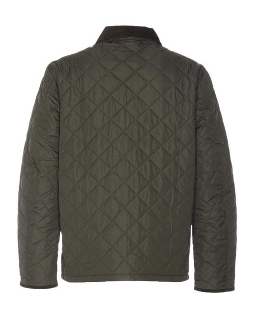 Barbour Green Quilted Jacket for men