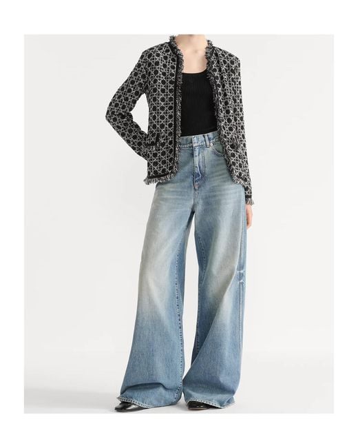Dior Blue Flared Jeans