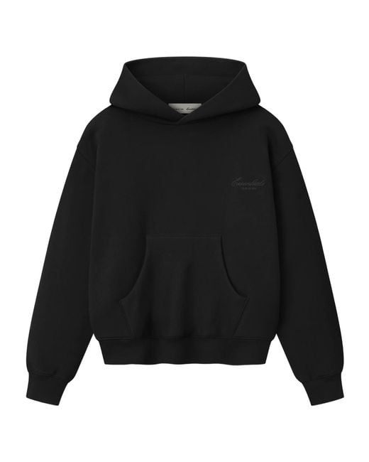 Fear Of God Black Signature Classic Hoodie