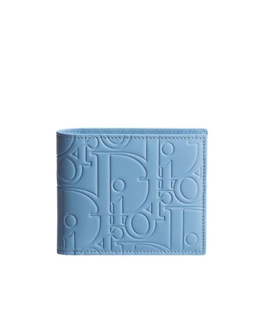Dior Blue Bifold Wallet for men
